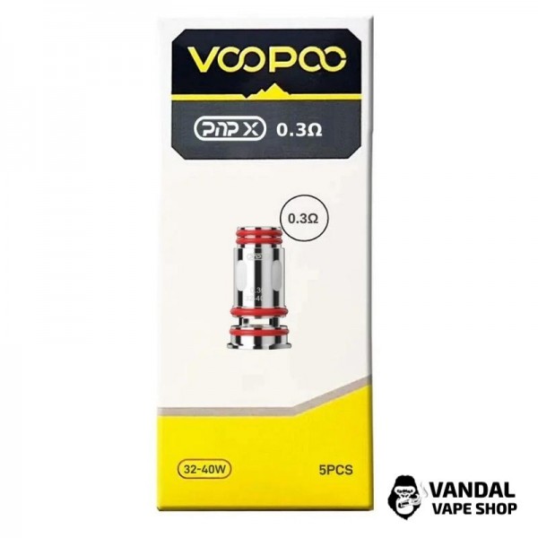 Оригинальный Сменный Испаритель VooPoo PnP X 0.3 Ом