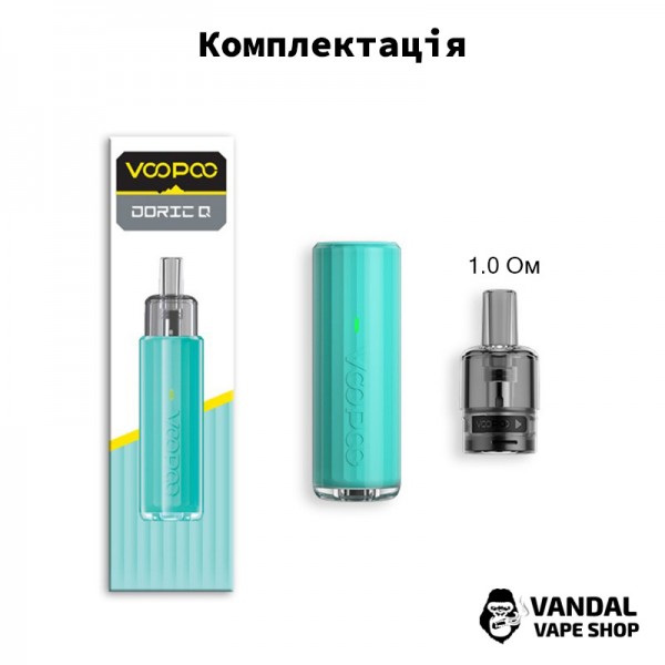 Оригінальна Pod-система VooPoo Doric Q в салатовому кольорі