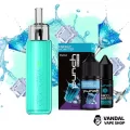 Набор S: подсистема VooPoo Doric Q в бирюзовом цвете + набор для самозамеса Punch 15 мл 50 мг со вкусом енергетика со льдом