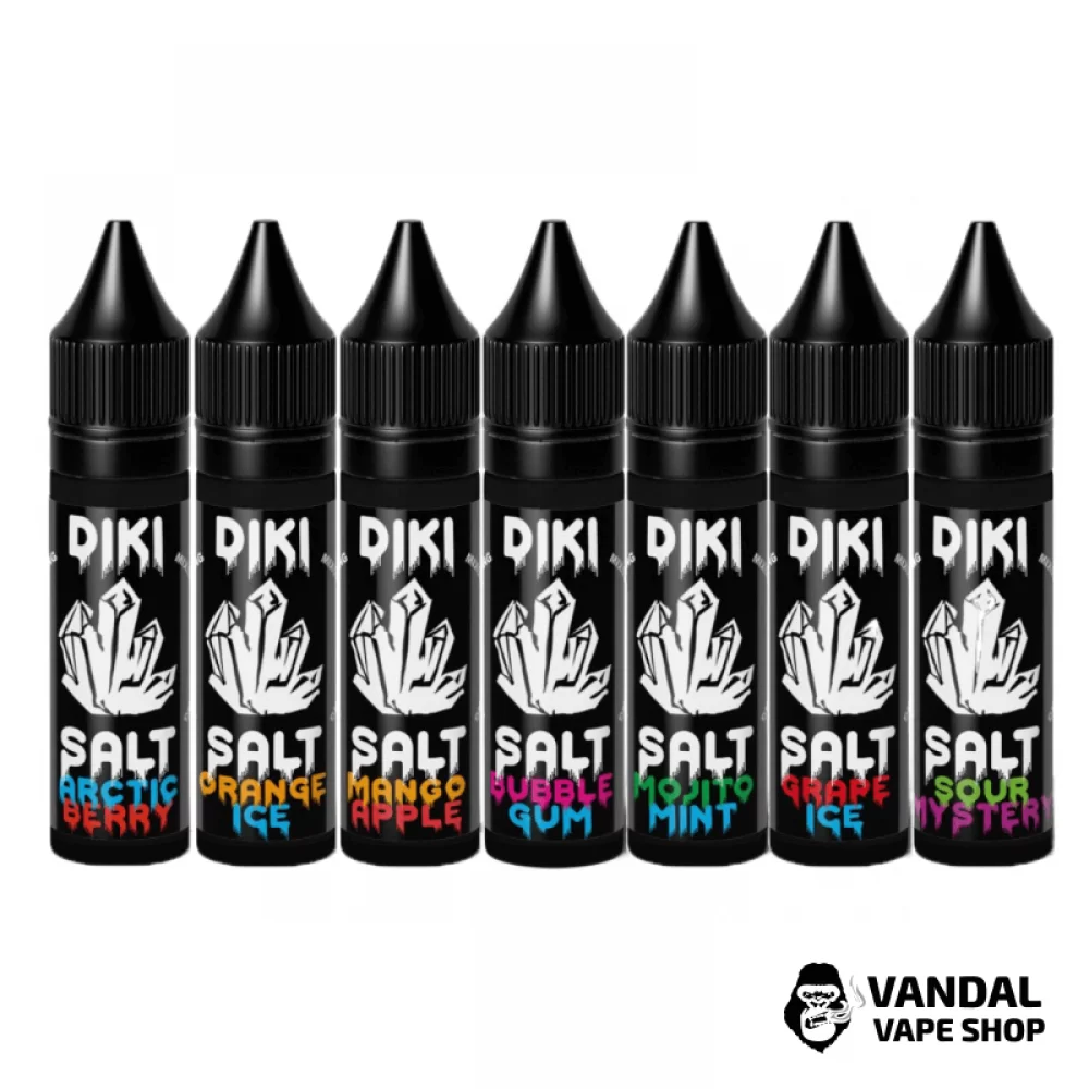 Жидкость Diki Salt 50мг, 15мл НА СОЛЕВОМ НИКОТИНЕ Жидкость Diki Salt 50мг, 15мл НА СОЛЕВОМ НИКОТИНЕ