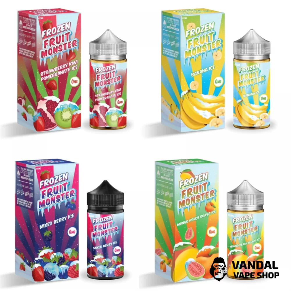 Премиальная солевая жидкость Frozen Fruit Monster Salt 30 мл Премиальная солевая жидкость Frozen Fruit Monster Salt 30 мл
