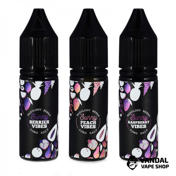 Жидкость Maxology Brews Salt Sunny Vibes 15 мл 50 мг на солевом никотине