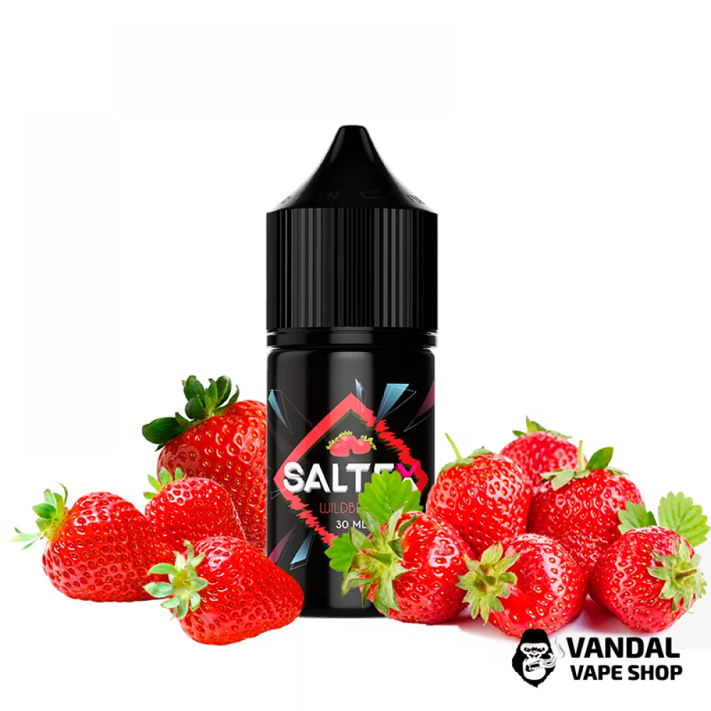 Жидкость Saltex 30 мл, 25 мг на солевом никотине со вкусом клубники и земляники Жидкость Saltex 30 мл, 25 мг на солевом никотине со вкусом клубники и земляники