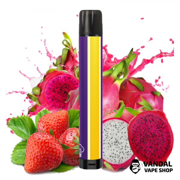 Одноразка Airis Mega 2000 Disposable Vape зі смаком пітайї і полуниці