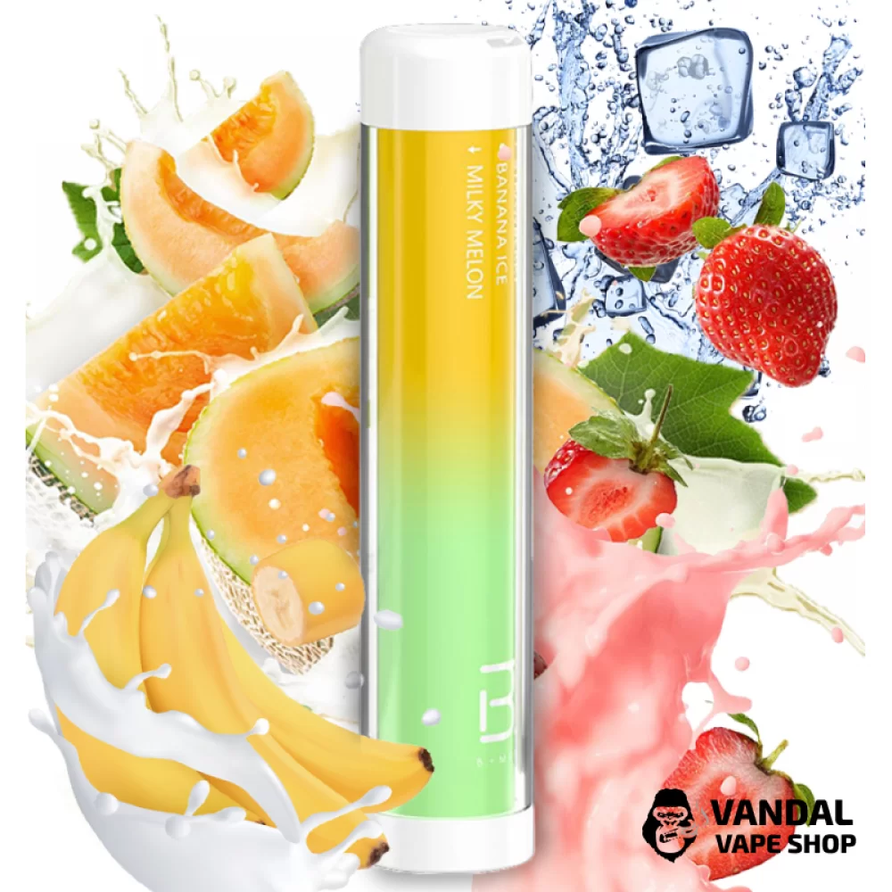 Одноразовая Pod система BMOR PI+ Disposable Kit 1500mAh на 3500 затяжек со вкусом клубники, охлажденного банана и молочной дыни Одноразовая Pod система BMOR PI+ Disposable Kit 1500mAh на 3500 затяжек со вкусом клубники, охлажденного банана и молочной дыни