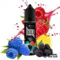Жидкость Chaser Black Triple Razz - 60 мл, 0 мг, на органическом никотине, со вкусом голубой, красной и черной малины с лимоном