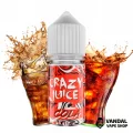ЖИДКОСТЬ Crazy Juice Salt 30 мл НА СОЛЕВОМ НИКОТИНЕ 50 мг со вкусом колы