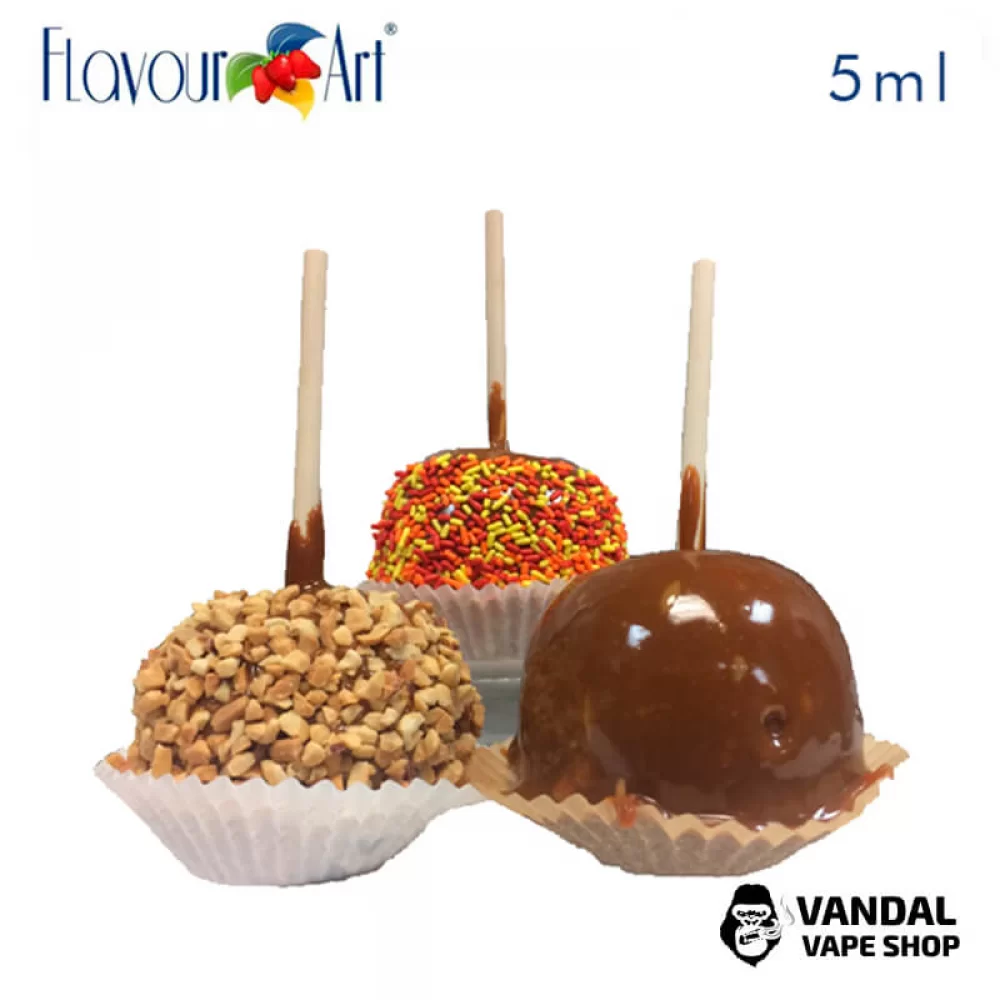 Ароматизатор FlavourArt 5 мл зі смаком яблука в карамелі Ароматизатор FlavourArt 5 мл зі смаком яблука в карамелі