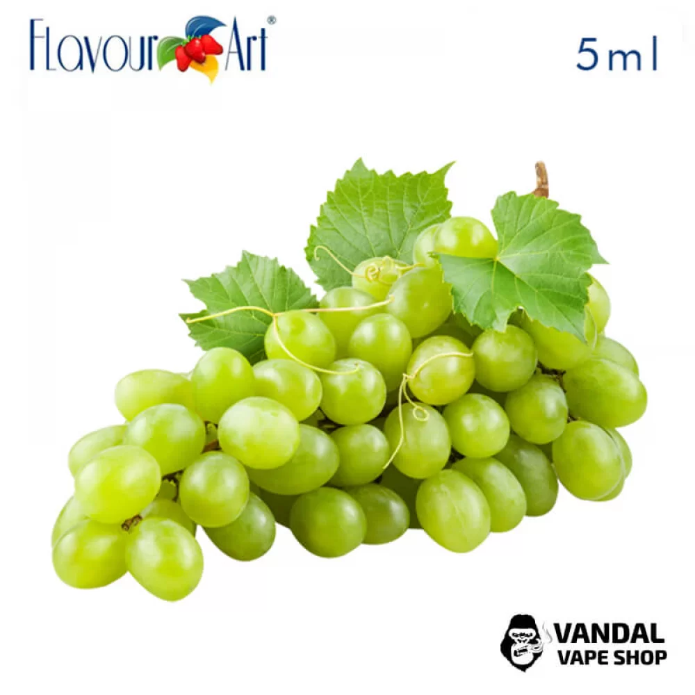 Ароматизатор FlavourArt 5 мл со вкусом белого винограда