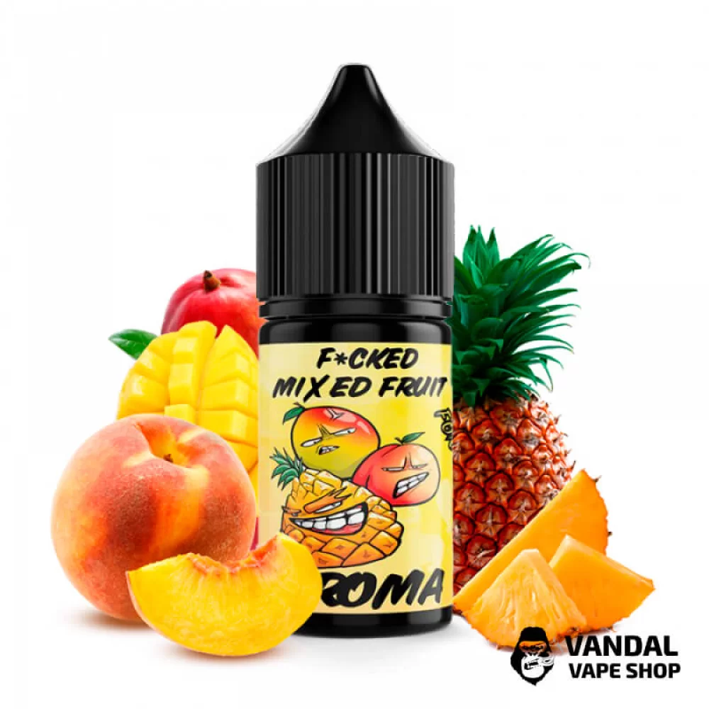 ЖИДКОСТЬ Fucked Salt 30 мл 50 мг НА СОЛЕВОМ НИКОТИНЕ СО ВКУСОМ персика, манго и ананаса ЖИДКОСТЬ Fucked Salt 30 мл 50 мг НА СОЛЕВОМ НИКОТИНЕ СО ВКУСОМ персика, манго и ананаса