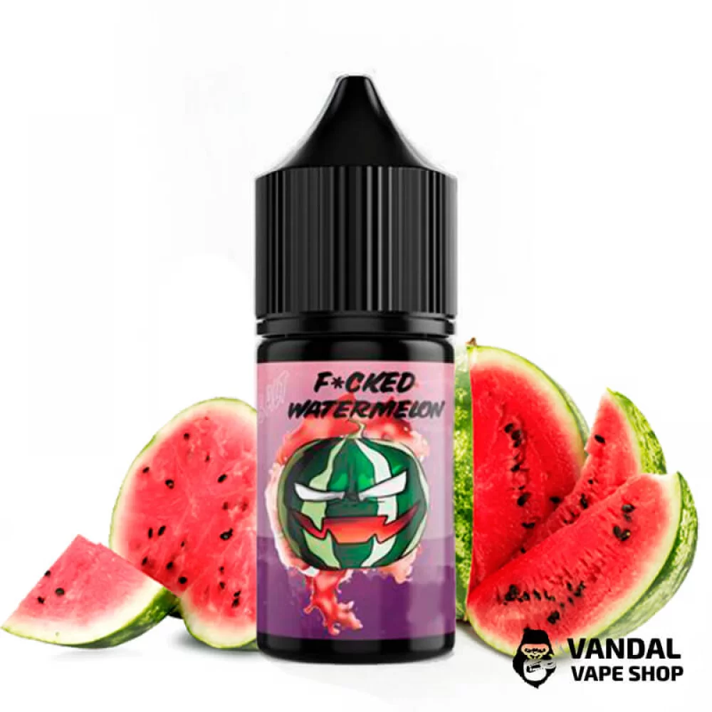 ЖИДКОСТЬ Fucked Salt 30 мл 25 мг НА СОЛЕВОМ НИКОТИНЕ СО ВКУСОМ арбуза ЖИДКОСТЬ Fucked Salt 30 мл 25 мг НА СОЛЕВОМ НИКОТИНЕ СО ВКУСОМ арбуза