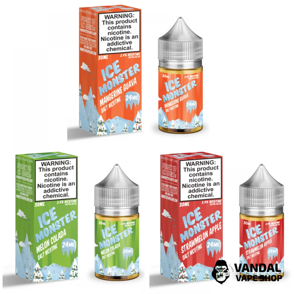 Премиальная солевая жидкость Ice Monster Salt 30 мл Премиальная солевая жидкость Ice Monster Salt 30 мл