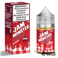 Jam Monster Salt 30 мл, 24 мг - Strawberry