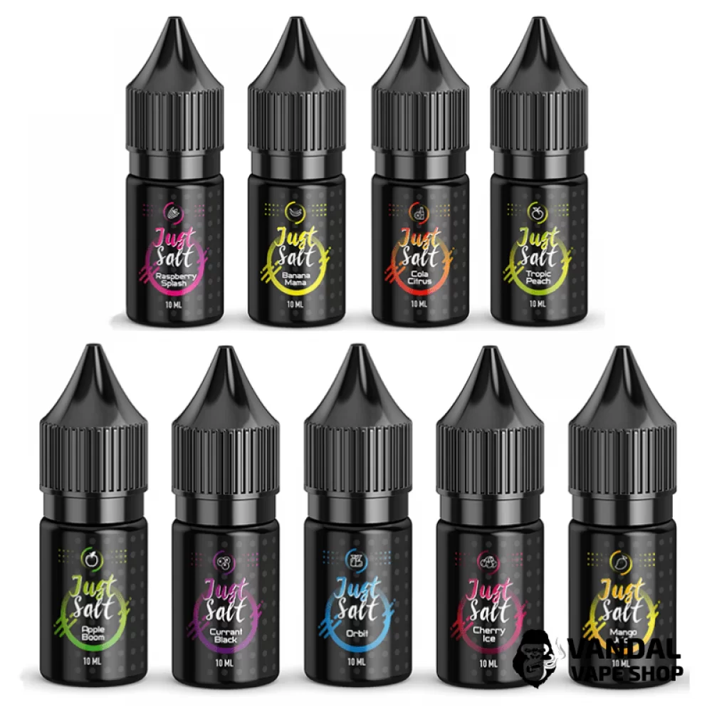 ЖИДКОСТЬ JUST SALT 10 мл НА СОЛЕВОМ НИКОТИНЕ
