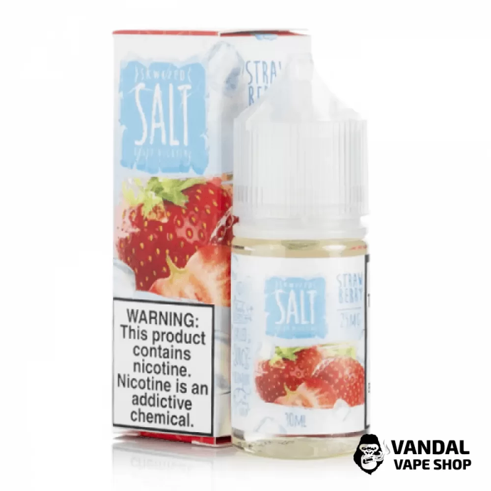 Премиальная солевая жидкость Sqwezed Salt 30 мл, 50 мг со вкусом клубники с холодком