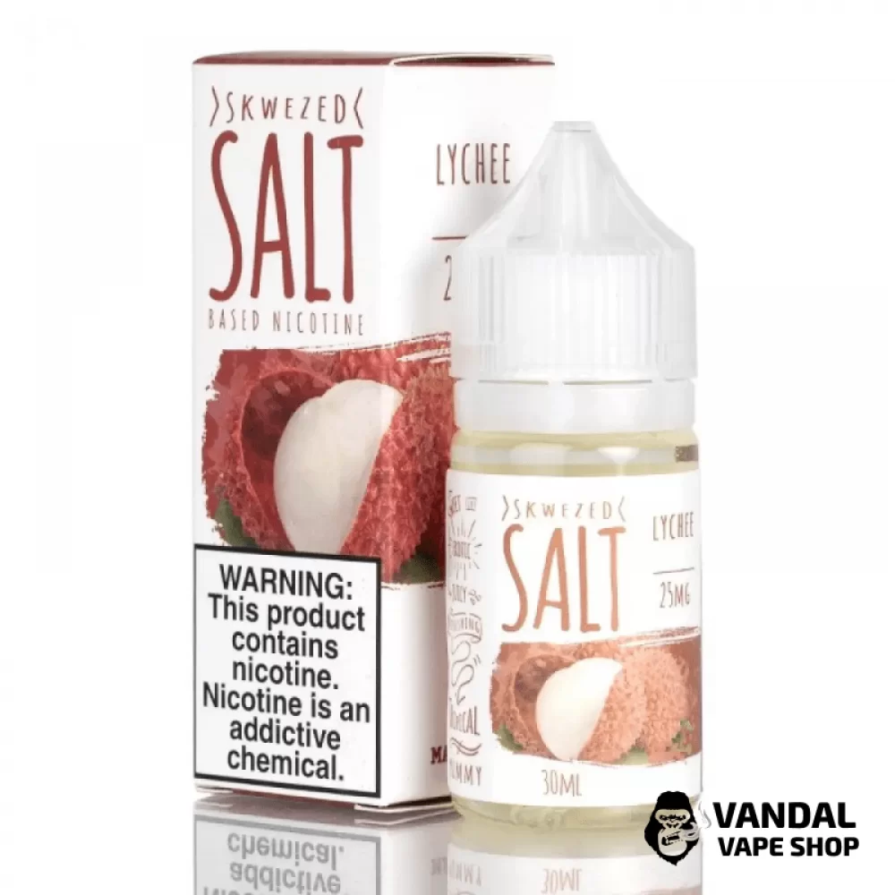 Премиальная солевая жидкость Sqwezed Salt 30 мл, 50 мг со вкусом личи Премиальная солевая жидкость Sqwezed Salt 30 мл, 50 мг со вкусом личи