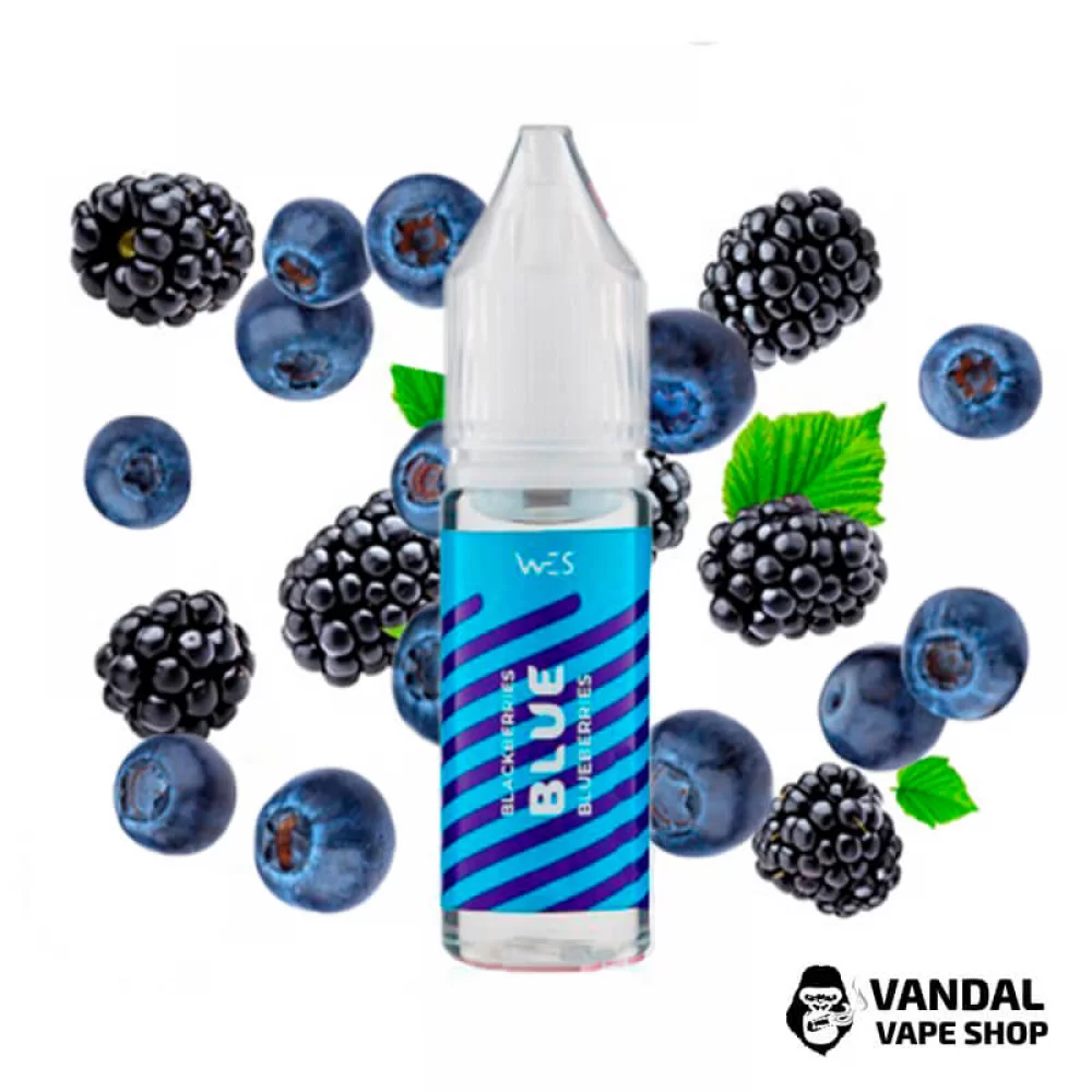 ЖИДКОСТЬ WES Energy 15 мл, 50 мг НА СОЛЕВОМ НИКОТИНЕ со вкусом черники и ежевики