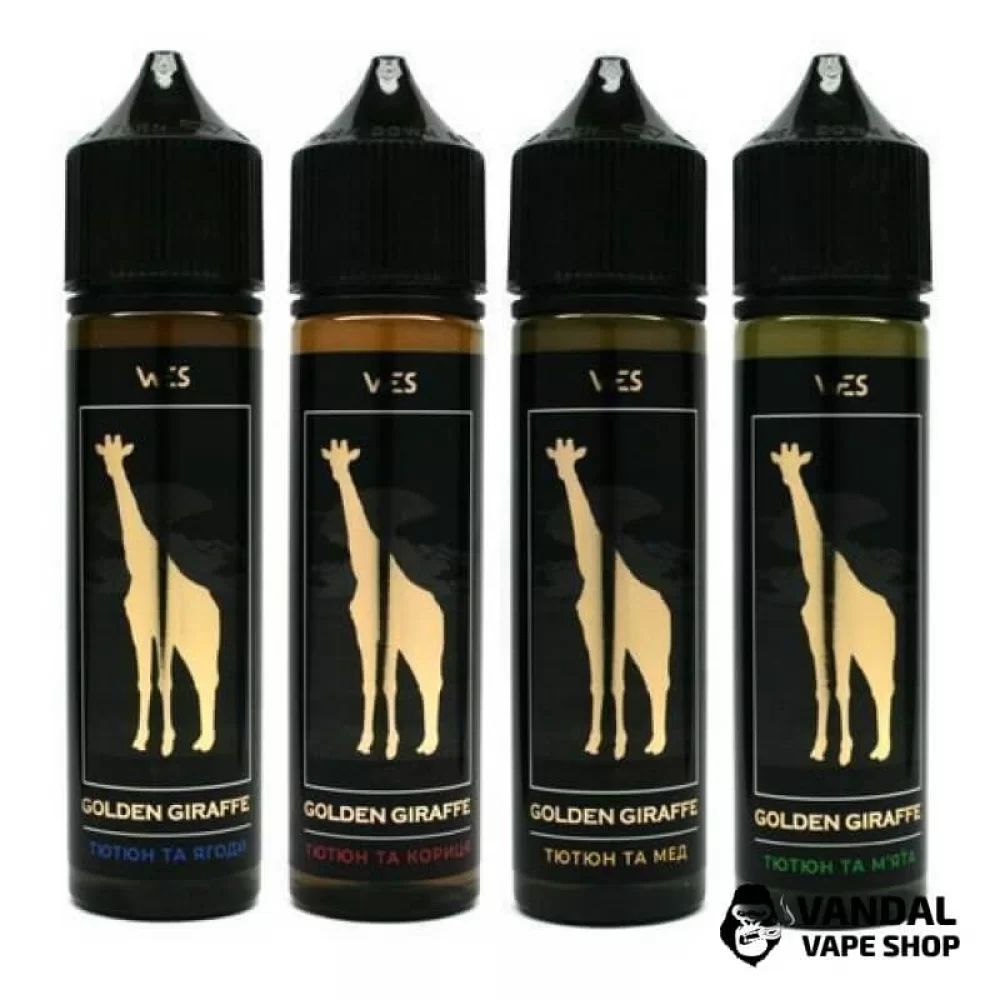 Жидкость WES Golden Giraffe 60 мл НА ОРГАНИЧЕСКОМ НИКОТИНЕ 