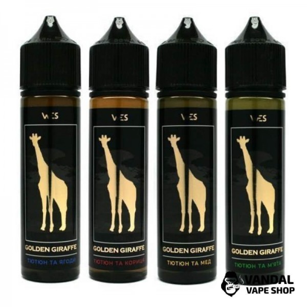 Рідина WES Golden Giraffe 60 мл на органічному нікотині 