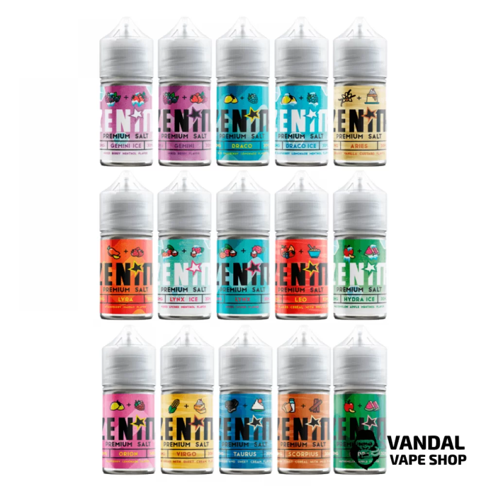 Премиальная солевая жидкость Zenith Salt 30 мл