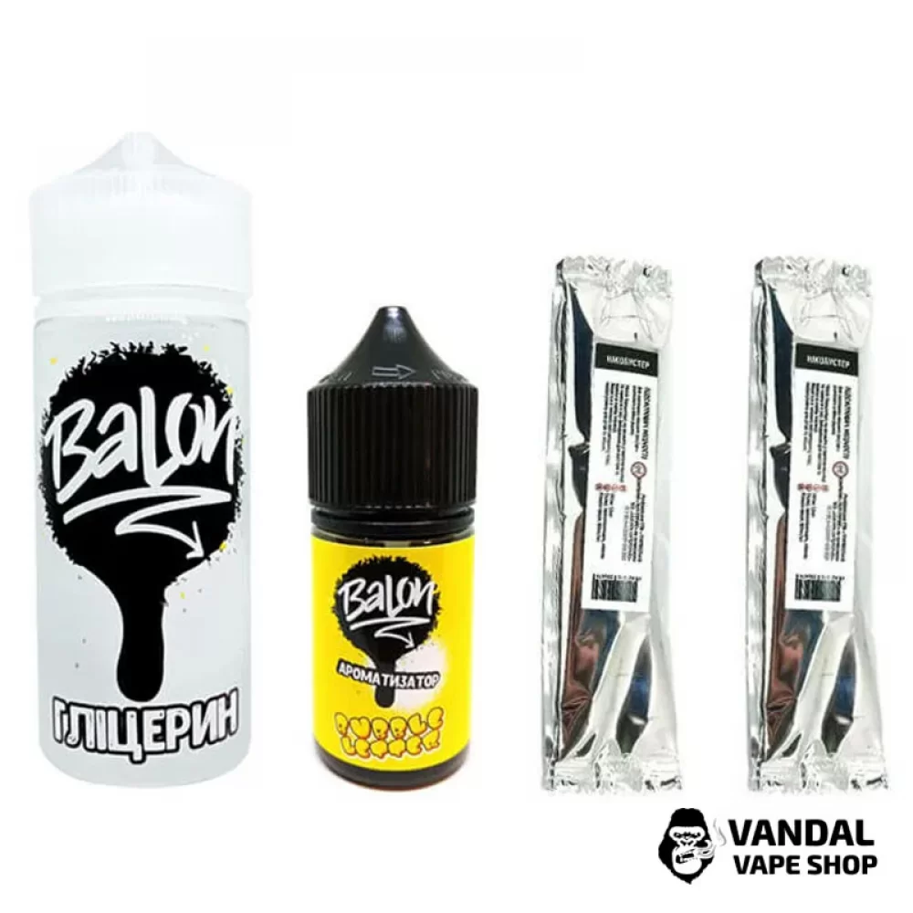 Набір для самозамісу  Balon MIX Organic 120 мл 1.5 - 3 мг зі смаком фруктові кільця Набір для самозамісу  Balon MIX Organic 120 мл 1.5 - 3 мг зі смаком фруктові кільця