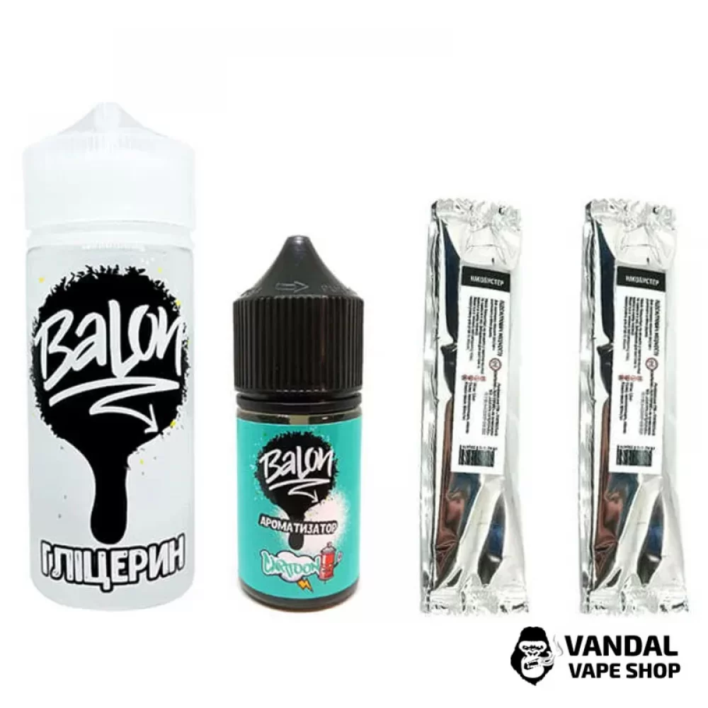 Набор для самозамеса Balon MIX Organic 120 мл 1.5 - 3 мг со вкусом банан, маракуйя и груша Набор для самозамеса Balon MIX Organic 120 мл 1.5 - 3 мг со вкусом банан, маракуйя и груша