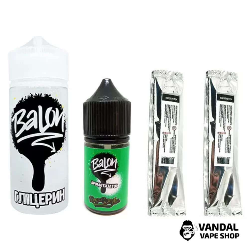 Набор для самозамеса Balon MIX Organic 120 мл 1.5 - 3 мг со вкусом персик, апельсин, лимон и лесные ягоды Набор для самозамеса Balon MIX Organic 120 мл 1.5 - 3 мг со вкусом персик, апельсин, лимон и лесные ягоды