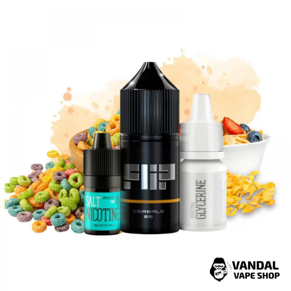 Набор для самозамеса Flip Salt 30 мл 50 мг со вкусом хлопьев