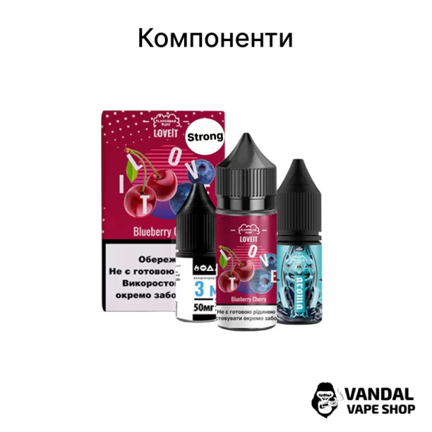 Набір для самозамісу Flavorlab Love it Strong 30 мл 50 мг зі смаком дині, манго і папаї