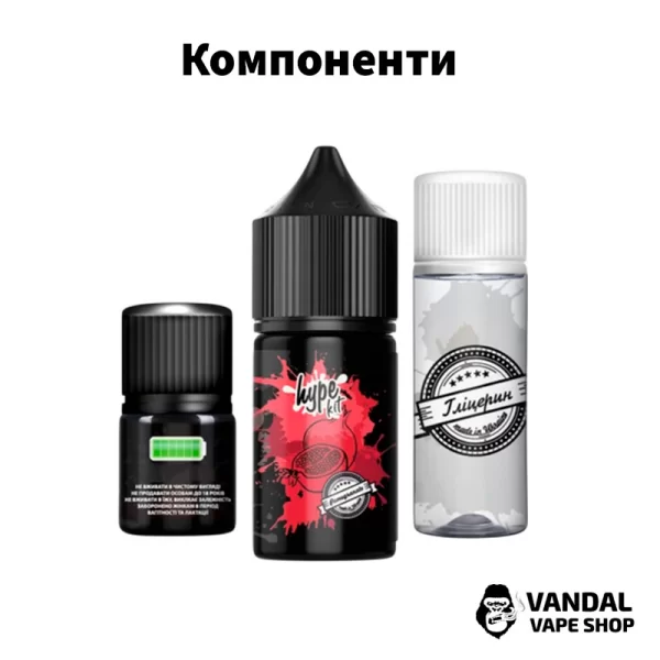 Набор для самозамеса Hype New 30 мл 50 мг со вкусом мороженого с черникой