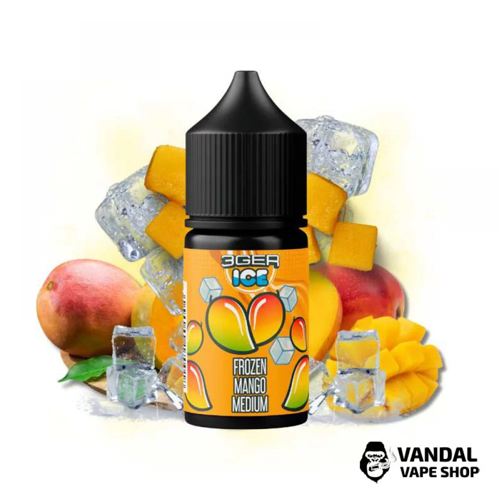 ЖИДКОСТЬ 3Ger Salt 30 мл 50 мг НА СОЛЕВОМ НИКОТИНЕ СО ВКУСОМ замороженого манго ЖИДКОСТЬ 3Ger Salt 30 мл 50 мг НА СОЛЕВОМ НИКОТИНЕ СО ВКУСОМ замороженого манго