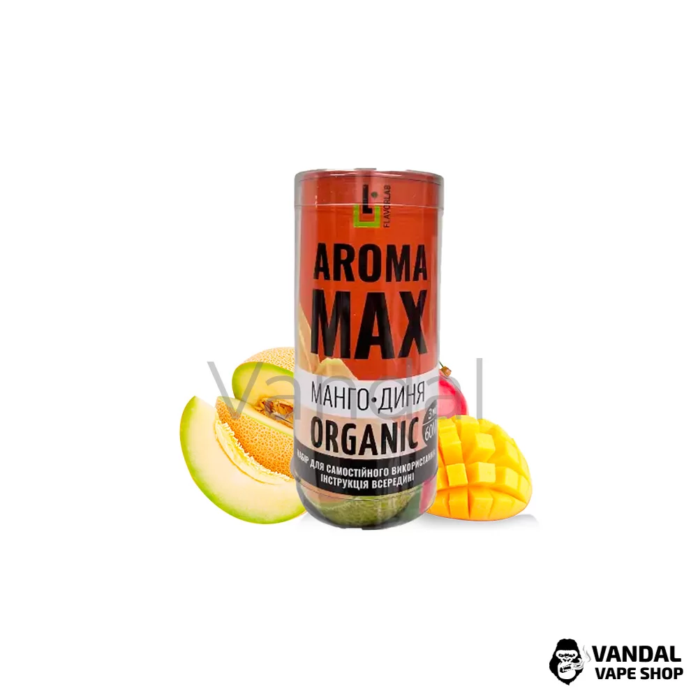 Набор для самозамеса Aroma MAX Organic 60 мл 3мг - со вкусом сочное манго вместе со сладким арбузом. Набор для самозамеса Aroma MAX Organic 60 мл 3мг - со вкусом сочное манго вместе со сладким арбузом.