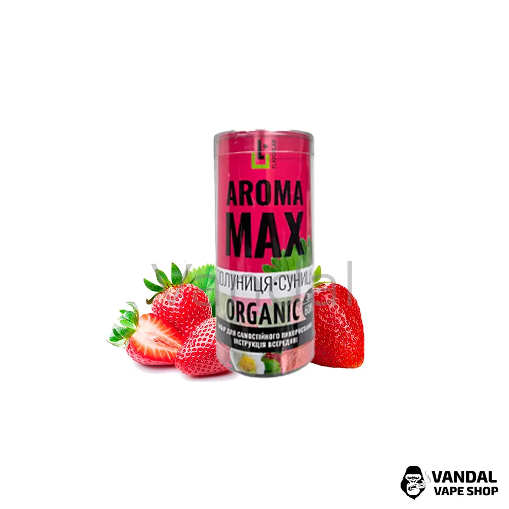 Набор для самозамеса Aroma MAX Organic 60 мл 3мг - со вкусом лесной Клубники Набор для самозамеса Aroma MAX Organic 60 мл 3мг - со вкусом лесной Клубники