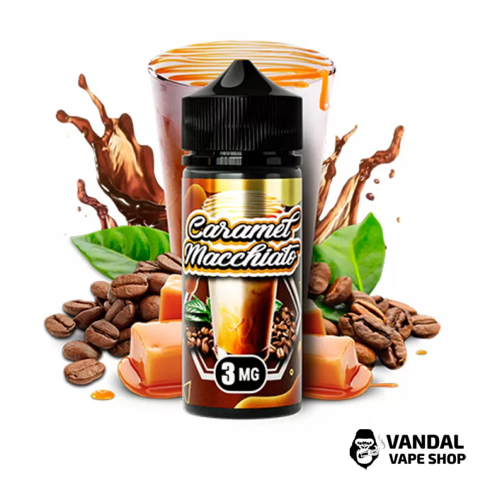 Рідина Marvellous Brew 100 мл на органічному нікотині 3 мг зі смаком маккіато з карамеллю Рідина Marvellous Brew 100 мл на органічному нікотині 3 мг зі смаком маккіато з карамеллю