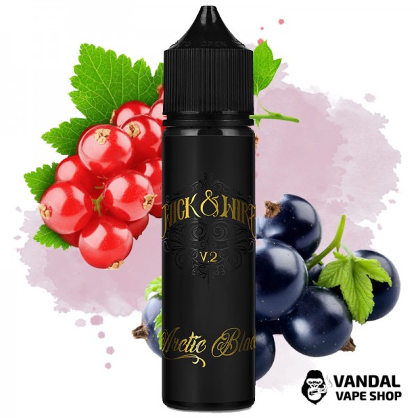 Жидкость Wick&Wire V2 60 мл на органическом никотине 3 мг со вкусом красной и черной смородины с холодком
