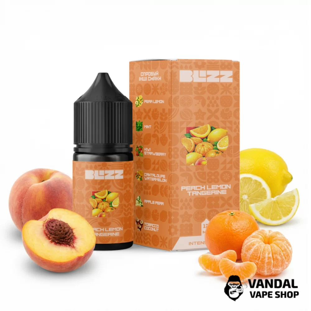Набор Blizz Intense 30 мл 65 мг со вкусом груши, лимона и мандарина
