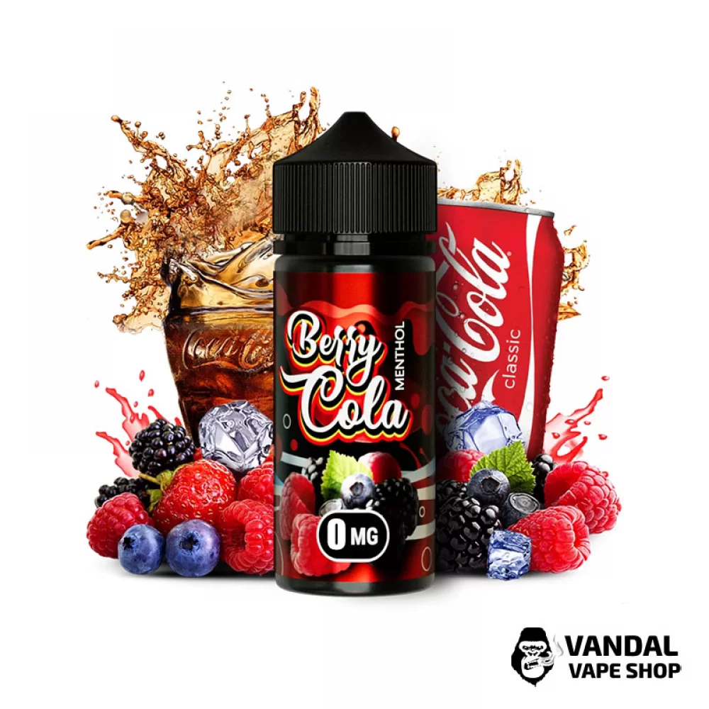 Жидкость Flamingo 100 мл на органическом никотине 0 мг со вкусом колы и лесных ягод Жидкость Flamingo 100 мл на органическом никотине 0 мг со вкусом колы и лесных ягод