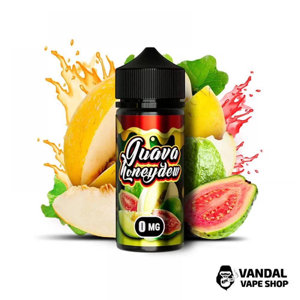 Жидкость Flamingo 100 мл на органическом никотине 0 мг со вкусом дыни и гуавы