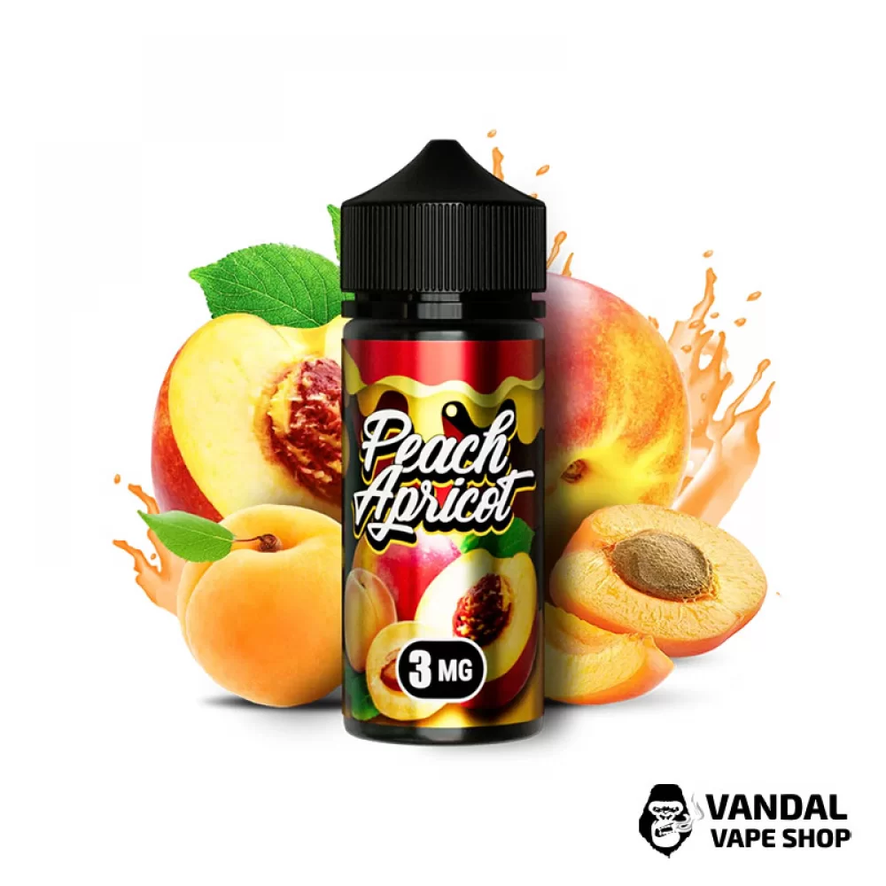 Жидкость Flamingo 100 мл на органическом никотине 3 мг со вкусом персика и абрикоса