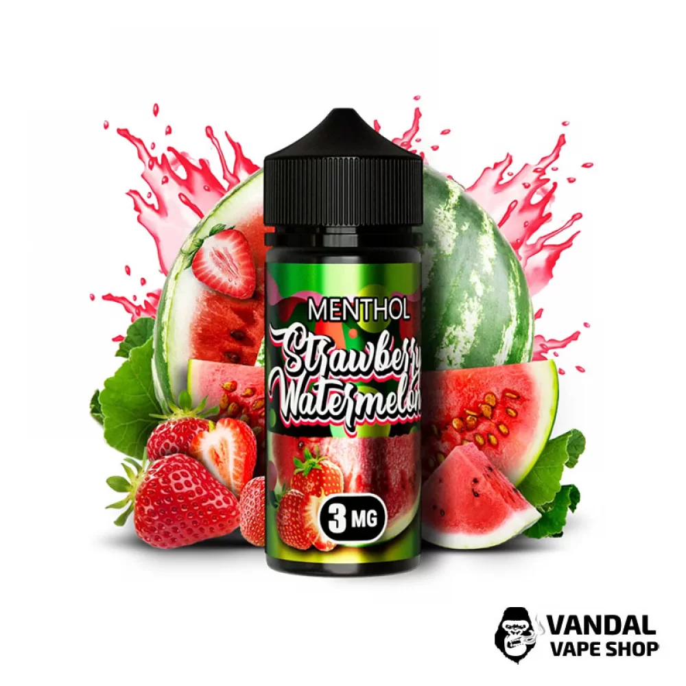 Жидкость Flamingo 100 мл на органическом никотине 3 мг со вкусом клубники и арбуза Жидкость Flamingo 100 мл на органическом никотине 3 мг со вкусом клубники и арбуза