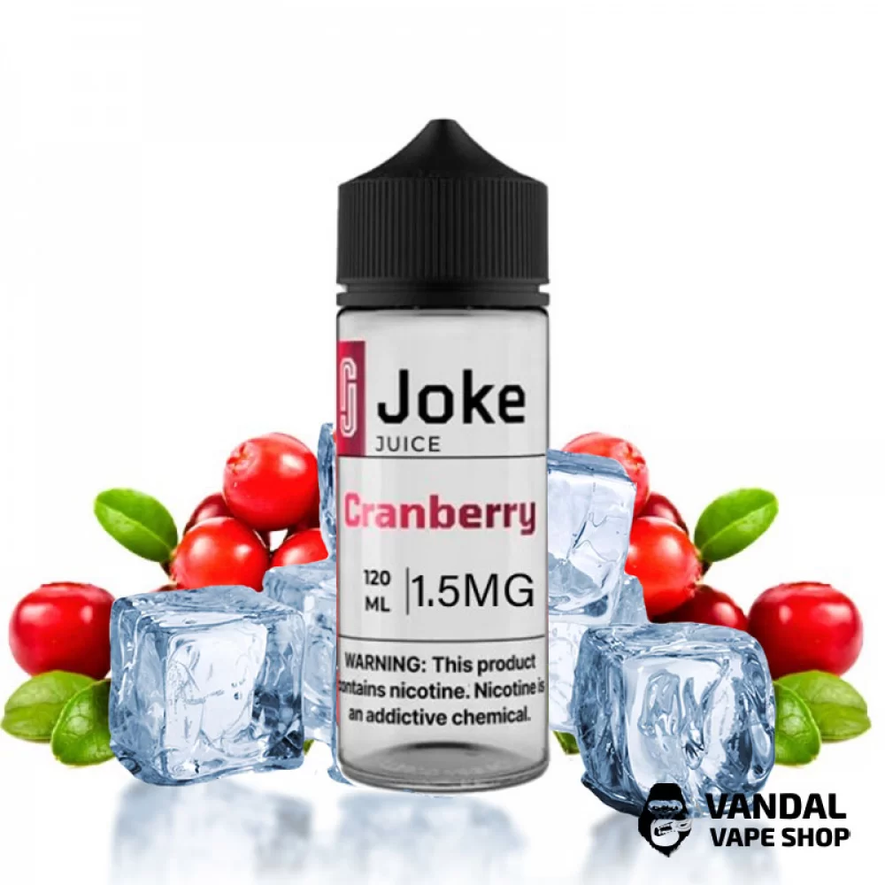 Жидкость Joke Ice 120 мл на органическом никотине 3 мг со вкусом клюкви с холодком