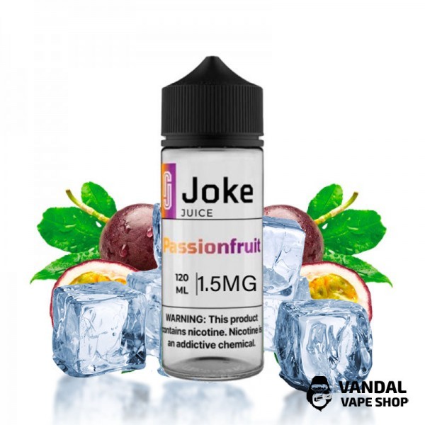 Рідина Joke Ice 120 мл на органічному нікотині 3 мг зі смаком маракуї з холодком
