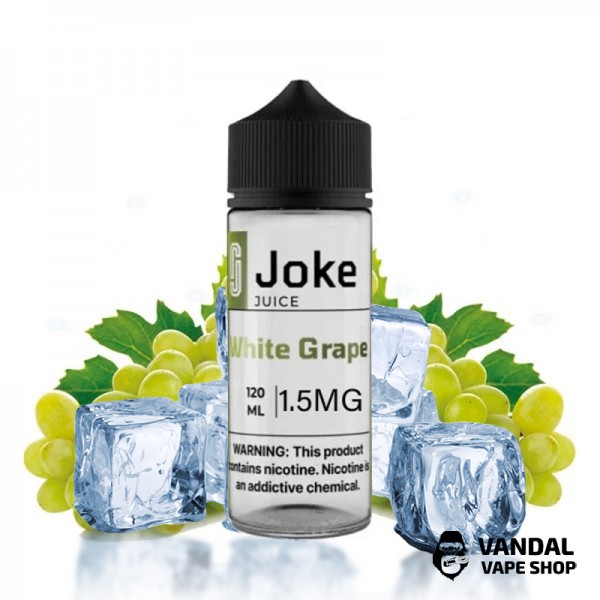 Жидкость Joke Ice 120 мл на органическом никотине 3 мг со вкусом белого винограда с холодком