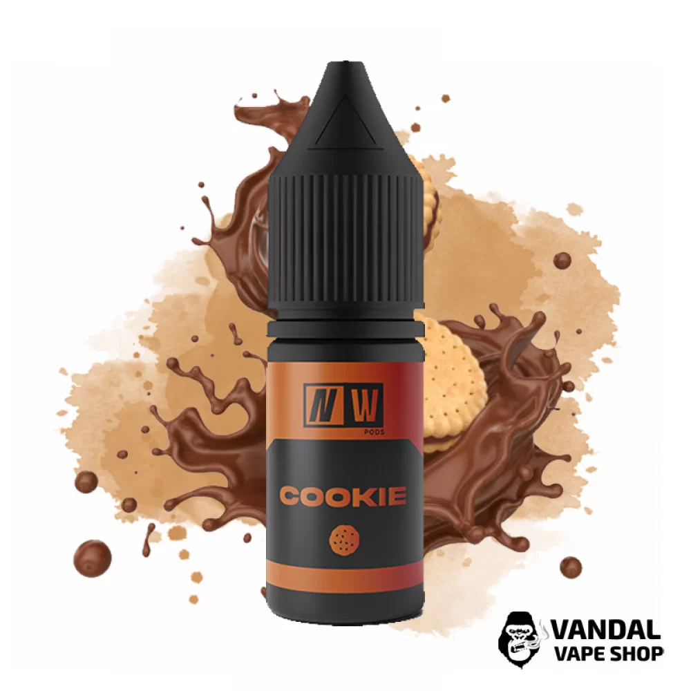 Жидкость NW Pods - 10 мл 30 мг на солевом никотине со вкусом печенья Жидкость NW Pods - 10 мл 30 мг на солевом никотине со вкусом печенья