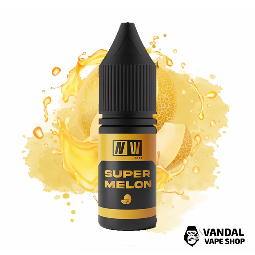 Жидкость NW Pods - 10 мл 30 мг на солевом никотине со вкусом дыни с мятой Жидкость NW Pods - 10 мл 30 мг на солевом никотине со вкусом дыни с мятой