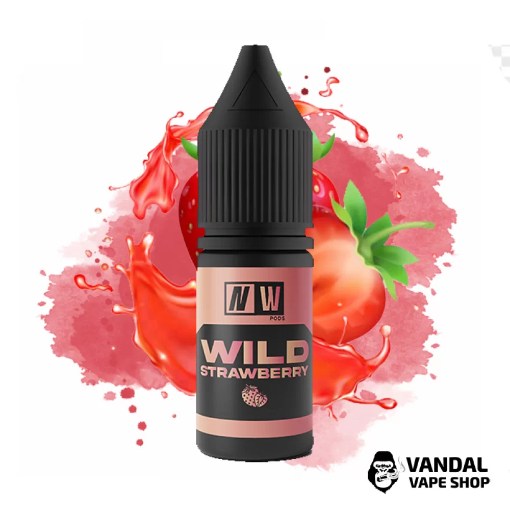 Жидкость NW Pods - 10 мл 50 мг на солевом никотине со вкусом земляники Жидкость NW Pods - 10 мл 50 мг на солевом никотине со вкусом земляники