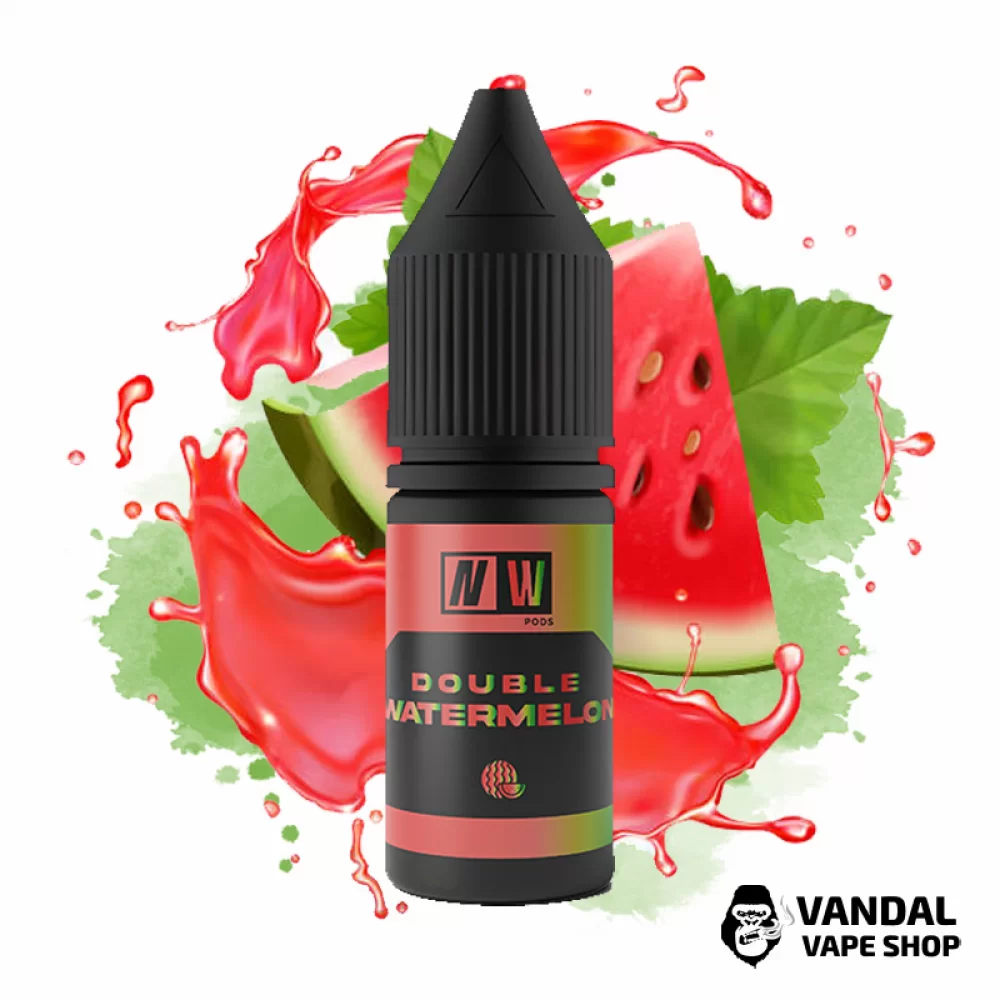 Рідина NW Pods - 10 мл 10 мг на сольовому нікотині зі смаком двох сортів кавуна