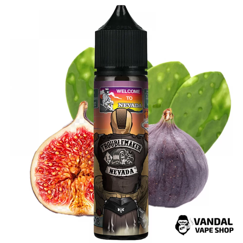 Рідина Troublemaker 60 мл на органічному нікотині 1.5 мг зі смаком кактусового інжиру
