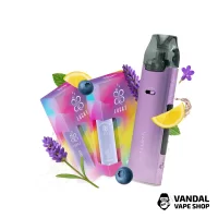 Набор L 2.0: Voopoo VMATE Pro 2 Lavender + Lucky 30 Lavender 50 мг + Lucky 30 Blueberry Lemonade 50 мг + Стикерпак