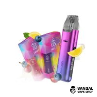 Набір L 2.0: Voopoo VMATE Pro 2 Neon + Lucky 30 Blueberry 50 мг +  Lucky 30 Cherry lemonade 50 мг + Стікерпак